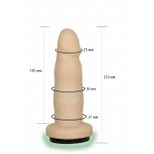 Телесная насадка Harness - 13,3 см. - LOVETOY (А-Полимер) - купить с доставкой в Серпухове