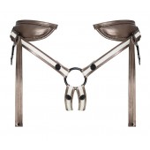 Бронзовый пояс для насадок Desirous Harness - Strap-on-me - купить с доставкой в Серпухове