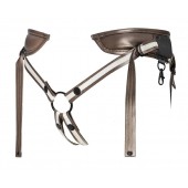Бронзовый пояс для насадок Desirous Harness - Strap-on-me - купить с доставкой в Серпухове