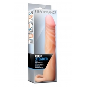 Телесная насадка на пенис Cock Xtender - 17,7 см. - Blush Novelties - в Серпухове купить с доставкой