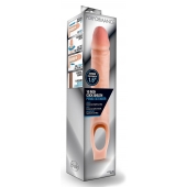 Телесная насадка на пенис 10 Inch Cock Sheath Extender - 25 см. - Blush Novelties - в Серпухове купить с доставкой