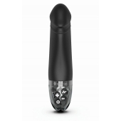 Черный вибратор с электростимуляцией Real Deal Neal - 16,5 см. - MyStim - купить с доставкой в Серпухове