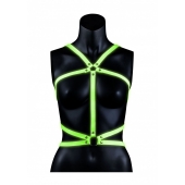 Портупея Body Harness с неоновым эффектом - размер L-XL - Shots Media BV - купить с доставкой в Серпухове