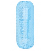 Голубой текстурированный мастурбатор Palm Stroker No.6 - Chisa - в Серпухове купить с доставкой