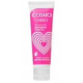 Возбуждающий гель на водно-силиконовой основе Cosmo Vibro с ароматом земляники - 50 гр. - Биоритм - купить с доставкой в Серпухове
