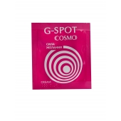 Стимулирующий интимный крем для женщин Cosmo G-spot - 2 гр. - Биоритм - купить с доставкой в Серпухове