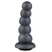 Серая насадка-ёлочка PLATINUM 4,5’’ - 12,5 см. - LOVETOY (А-Полимер) - купить с доставкой в Серпухове