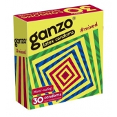Микс-набор из 30 презервативов Ganzo Mixed - Ganzo - купить с доставкой в Серпухове