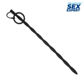 Черный стимулятор уретры Sex Expert - Sex Expert - купить с доставкой в Серпухове