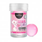 Лубрикант на силиконовой основе с эффектом вибрации Xana Loka Hot Ball (2 шарика по 3 гр.) - HotFlowers - купить с доставкой в Серпухове