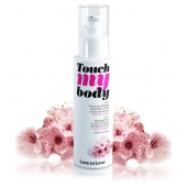 Силиконовый лубрикант 2-в-1 Touch My Body с ароматом вишнёвого цвета - 100 мл. - Love to Love - купить с доставкой в Серпухове