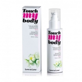 Силиконовый лубрикант 2-в-1 Touch My Body с ароматом моной - 100 мл. - Love to Love - купить с доставкой в Серпухове