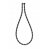 Черный уретральный массажер Glide Small - 30 см. - Lola Games - купить с доставкой в Серпухове