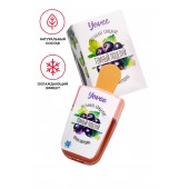 Охлаждающий бальзам для губ «Томный поцелуй» с ароматом черной смородины - 5 мл. - ToyFa - купить с доставкой в Серпухове