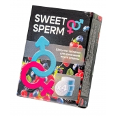 Шипучие таблетки для мужчин Sweet Sperm для изменения вкуса спермы (4 шт. по 0,5 гр.) - Капиталпродукт - купить с доставкой в Серпухове
