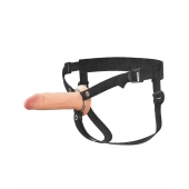Полый страпон на ремнях 6’’ Hollow Silicone Strap-on - Pipedream - купить с доставкой в Серпухове