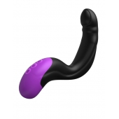 Черно-фиолетовый вибромассажёр простаты Hyper-Pulse P-Spot Massager - Pipedream - в Серпухове купить с доставкой