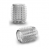 Прозрачная насадка с шипами STAY HARD COCK SLEEVE 01 CLEAR - Blush Novelties - в Серпухове купить с доставкой