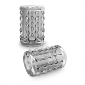 Прозрачная насадка с бороздками STAY HARD COCK SLEEVE 04 CLEAR - Blush Novelties - в Серпухове купить с доставкой