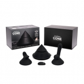 Конусный вибромассажер Cowgirl Cone с 2 насадками - CowGirl - купить с доставкой в Серпухове