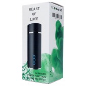 Мастурбатор-вагина с вибрацией Heart Of Love в колбе в форме сердца - Boys of Toys - в Серпухове купить с доставкой