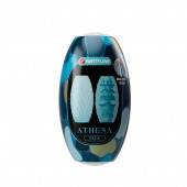 Голубой нереалистичный мастурбатор Athena - Baile - в Серпухове купить с доставкой