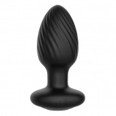 Черная анальная вибровтулка Nexus Tornado Large с функцией вращения - Nexus Range