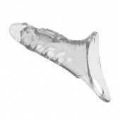 Прозрачная насадка на пенис - 22 см. - Baile - в Серпухове купить с доставкой