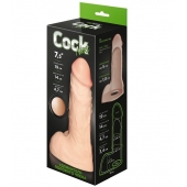 Телесный фаллоудлинитель с мошонкой Cock Next - 19 см. - LOVETOY (А-Полимер) - в Серпухове купить с доставкой