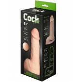 Телесный фаллоудлинитель с мошонкой Cock Next - 17 см. - LOVETOY (А-Полимер) - в Серпухове купить с доставкой