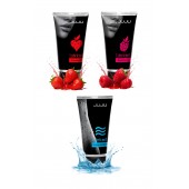 Набор из 3 лубрикантов JUJU (увлажняющий, клубника, малина) - JuJu - купить с доставкой в Серпухове