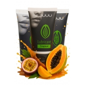 Набор из 3 съедобных лубрикантов JUJU со вкусом тропических фруктов - JuJu - купить с доставкой в Серпухове
