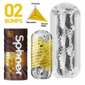 Мастурбатор Tenga Spinner DX 02 Bumps - Tenga - в Серпухове купить с доставкой