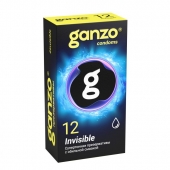 Супертонкие презервативы Ganzo Invisible - 12 шт. - Ganzo - купить с доставкой в Серпухове