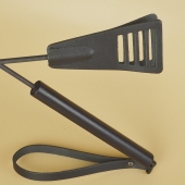 Черный кожаный стек «Сириус» - 60 см. - Sitabella - купить с доставкой в Серпухове