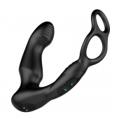 Черный двухмоторный массажер простаты Nexus Simul8 Wave Edition - Nexus Range - в Серпухове купить с доставкой