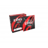 Презервативы с ароматом колы Expert Cola - 3 шт. - Expert - купить с доставкой в Серпухове