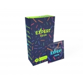 Светящиеся в темноте презервативы Expert Neon - 15 шт. - Expert - купить с доставкой в Серпухове