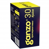 Ароматизированные презервативы Ganzo Juice - 30 шт. - Ganzo - купить с доставкой в Серпухове