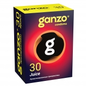 Ароматизированные презервативы Ganzo Juice - 30 шт. - Ganzo - купить с доставкой в Серпухове