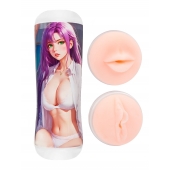 Двусторонний мастурбатор аниме - ротик и вагина - Tokyo Style - в Серпухове купить с доставкой