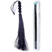 Черная силиконовая плеть - 37 см. - Boys of Toys - купить с доставкой в Серпухове