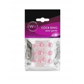 Прозрачная сквозная насадка на пенис с цветными шариками - Erowoman-Eroman - в Серпухове купить с доставкой