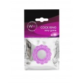 Лиловое эрекционное кольцо с 2 рядами стимулирующих шариков - Erowoman-Eroman - в Серпухове купить с доставкой