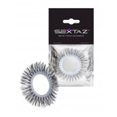 Круглое эрекционное кольцо с длинными «ресничками» - Sextaz - в Серпухове купить с доставкой