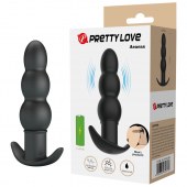 Черный анальный вибростимулятор Aeaeas - 11 см. - Baile