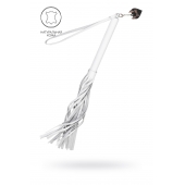 Белая кожаная плеть - 50 см. - Pecado - купить с доставкой в Серпухове