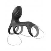 Черная насадка на пенис Ultimate Couples Cage Pro - Pipedream - в Серпухове купить с доставкой