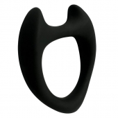 Черное эрекционное кольцо с рожками Wooomy Toro M - Adrien Lastic - в Серпухове купить с доставкой