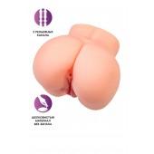 Реалистичный мастурбатор в форме попки с двумя любовными входами - No Name - в Серпухове купить с доставкой